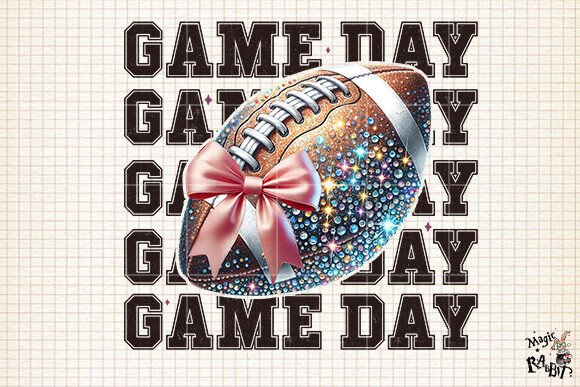 Download Coquette Football Png, Football Bow Png - Premium Resources