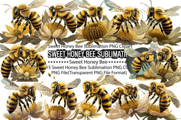 Download Sweet Honey Bee Sublimation Bundle - Sublimation Collection