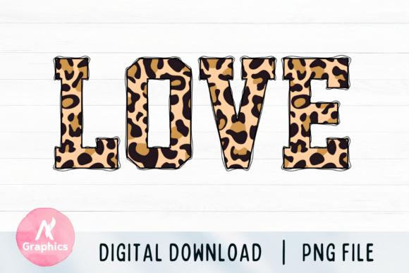 Download Love Sublimation PNG - Leopard - Sublimation Collection