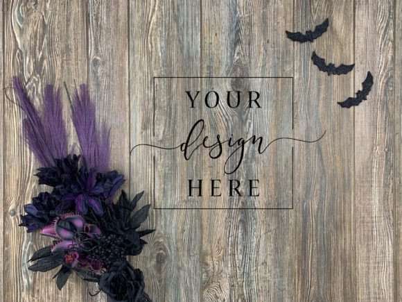 Download Halloween Background Flat Lay Mockup - Premium Bundle