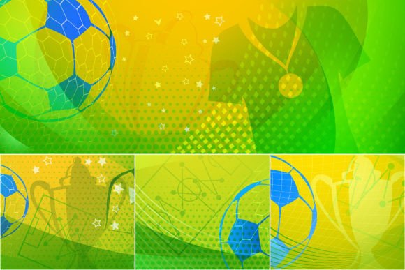 Download Abstract Background on a Football Theme - Football Collection