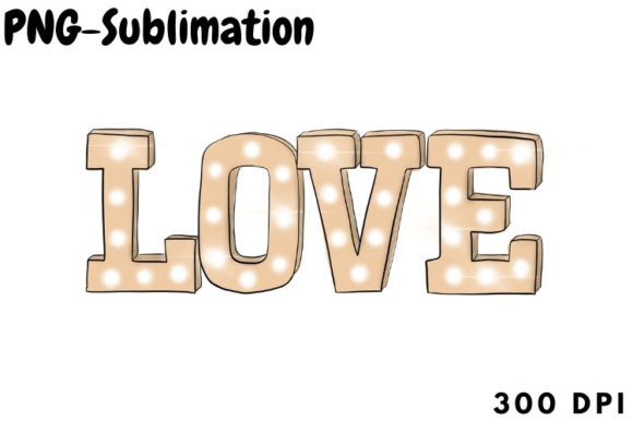 Download Hand Lettered Love Sublimation Png - Sublimation Collection
